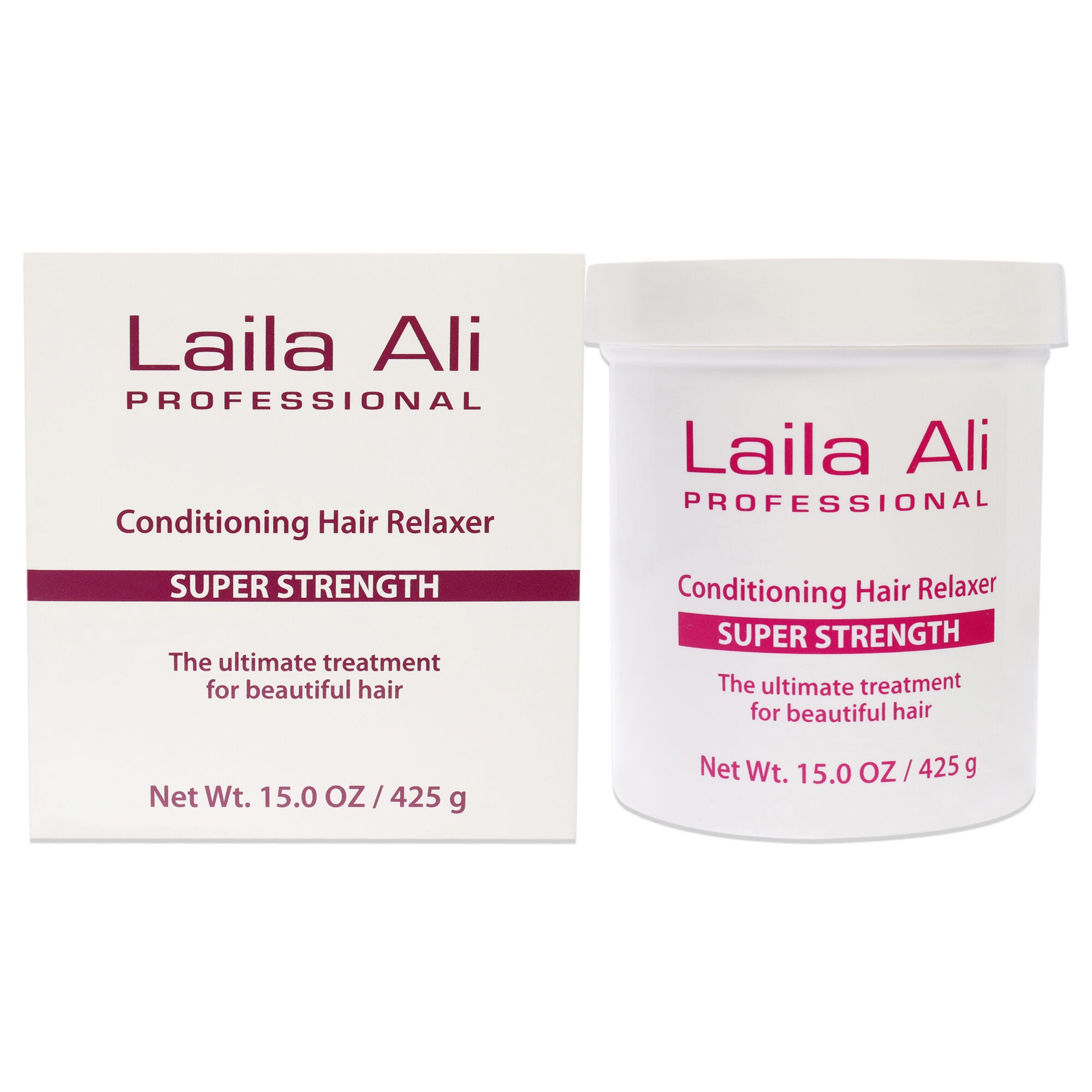 Super Strength Conditioning Hair Relaxer by Laila Ali for Unisex - 15 oz Treatment, , alternate image number 5