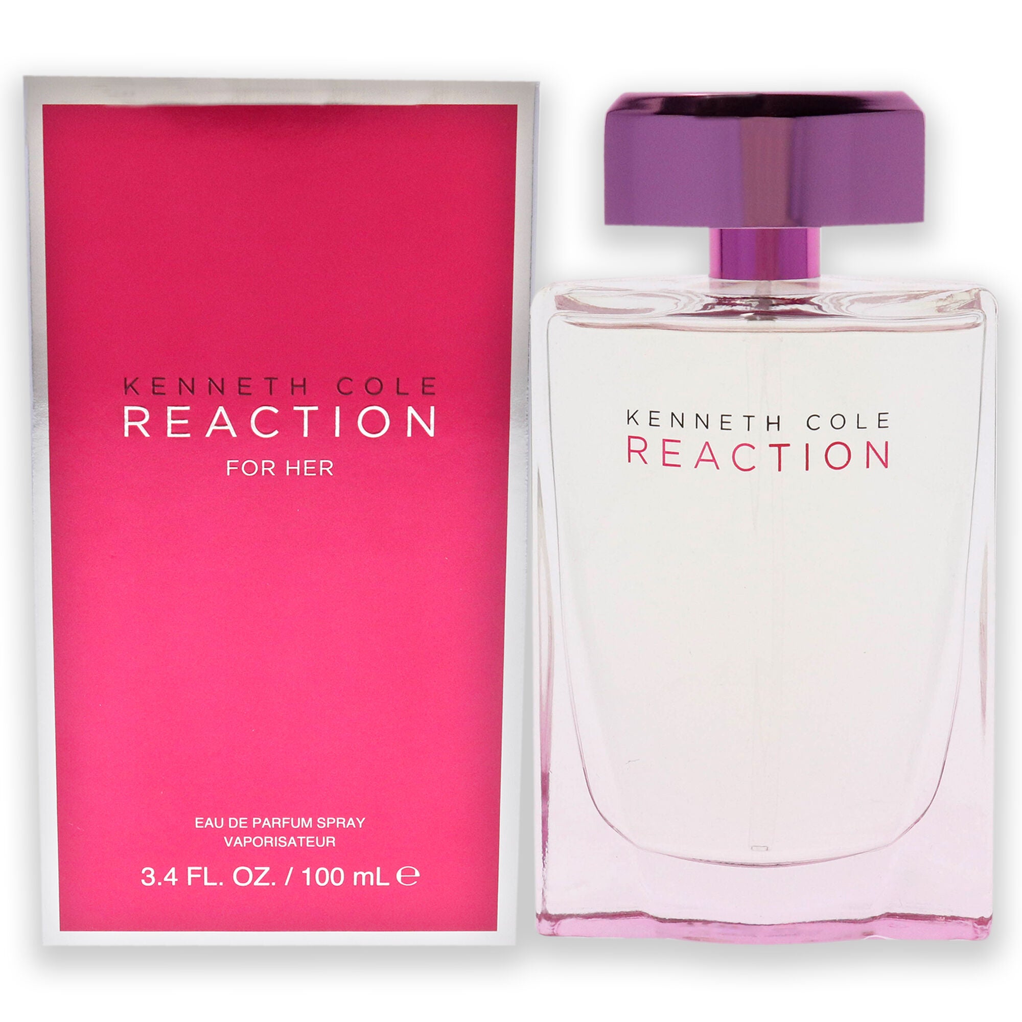 Kenneth Cole Reaction by Kenneth Cole for Women - 3.4 oz EDP Spray, See Description, hi-res image number 0