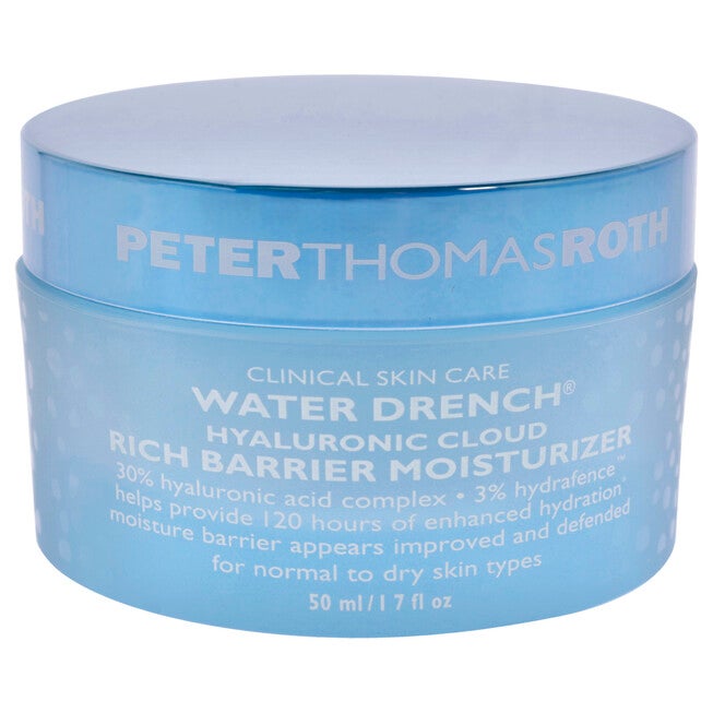 Water Drench Hyaluronic Cloud Rich Barrier Moisturizer by Peter Thomas Roth for Unisex - 1.7 oz Moisturizer, NA, alternate image number null