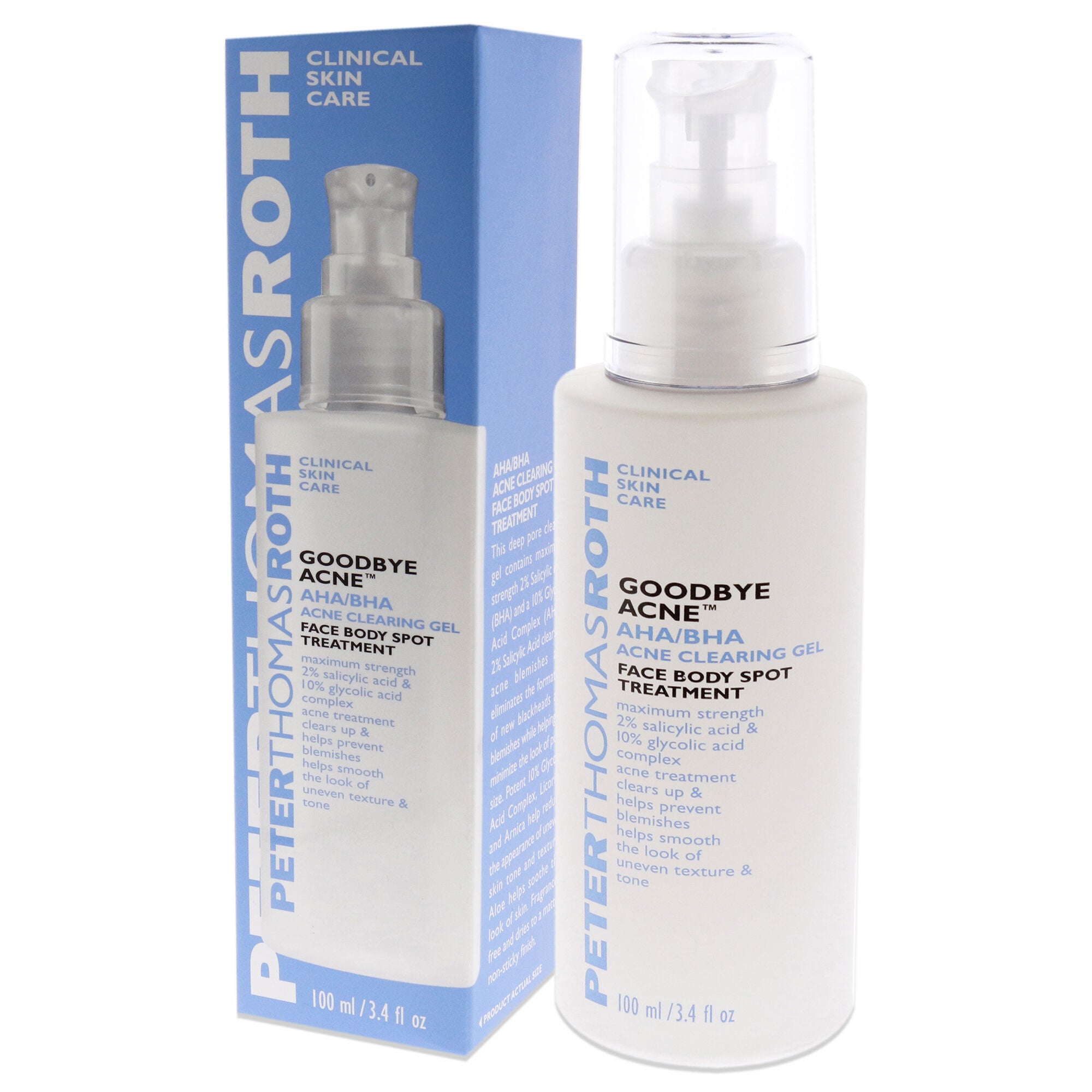 AHA-BHA Acne Clearing Gel by Peter Thomas Roth for Unisex - 3.4 oz Treatment, , alternate image number 7