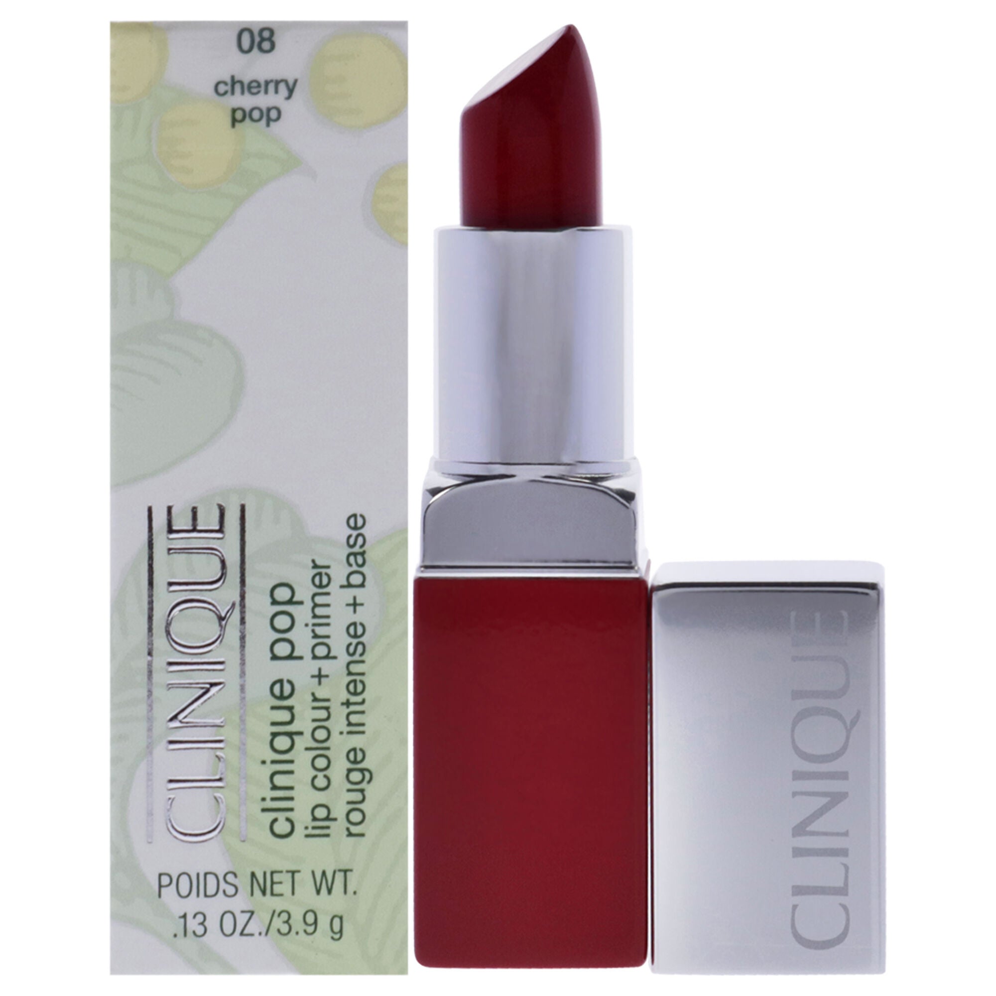 Clinique Pop Lip Colour Plus Primer - 08 Cherry Pop by Clinique for Women - 0.13 oz Lipstick, , alternate image number 5