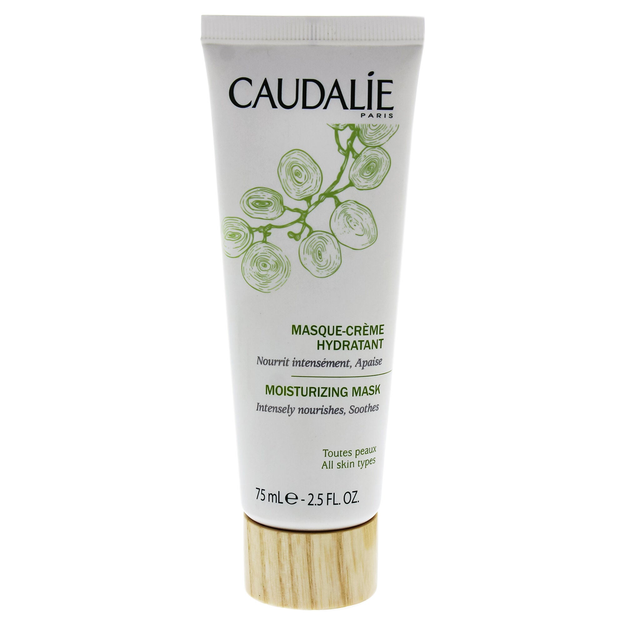 Moisturizing Mask by Caudalie for Women - 2.5 oz Mask, See Description, alternate image number 2