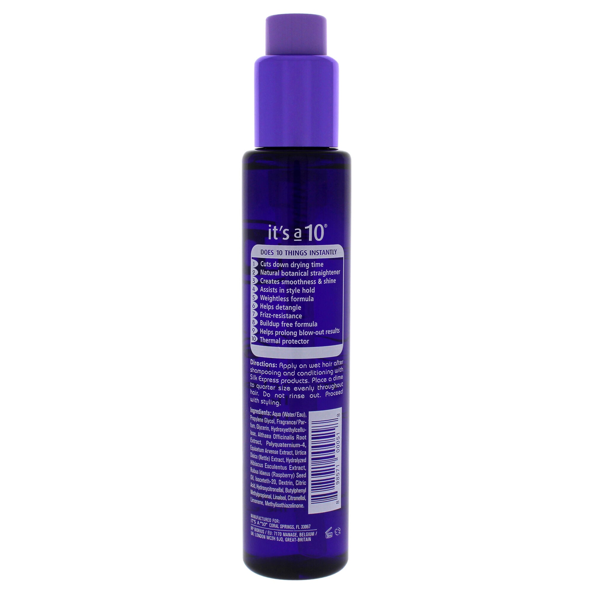 Silk Express Miracle Silk Smoothing Balm by Its A 10 for Unisex - 5 oz Balm, See Description, alternate image number 1