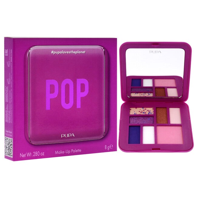 Make-Up Palette - 006 Pop by Pupa Milano for Women - 0.280 oz Makeup, NA, alternate image number null