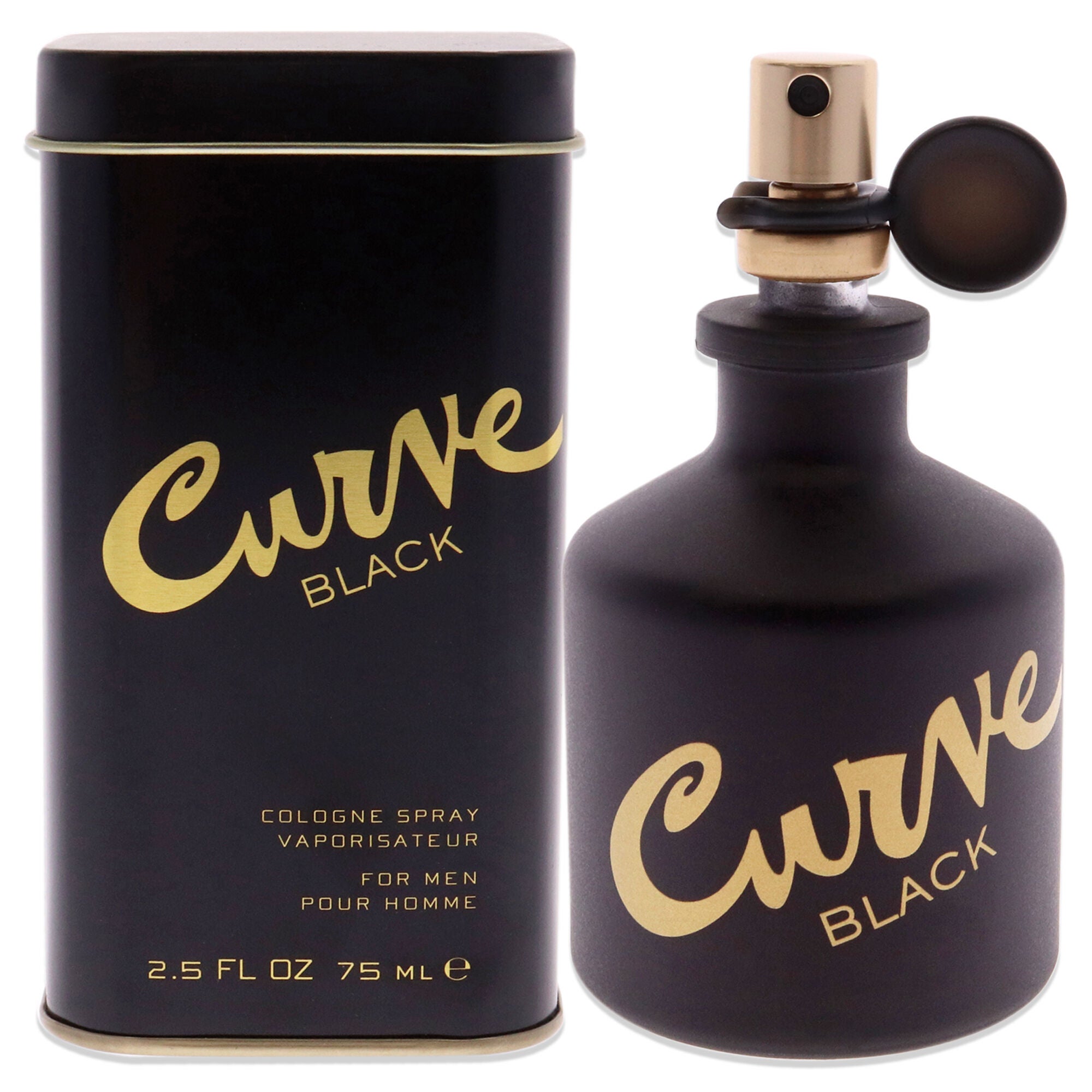 Curve Black by Liz Claiborne for Men - 2.5 oz Cologne Spray, See Description, hi-res image number 0