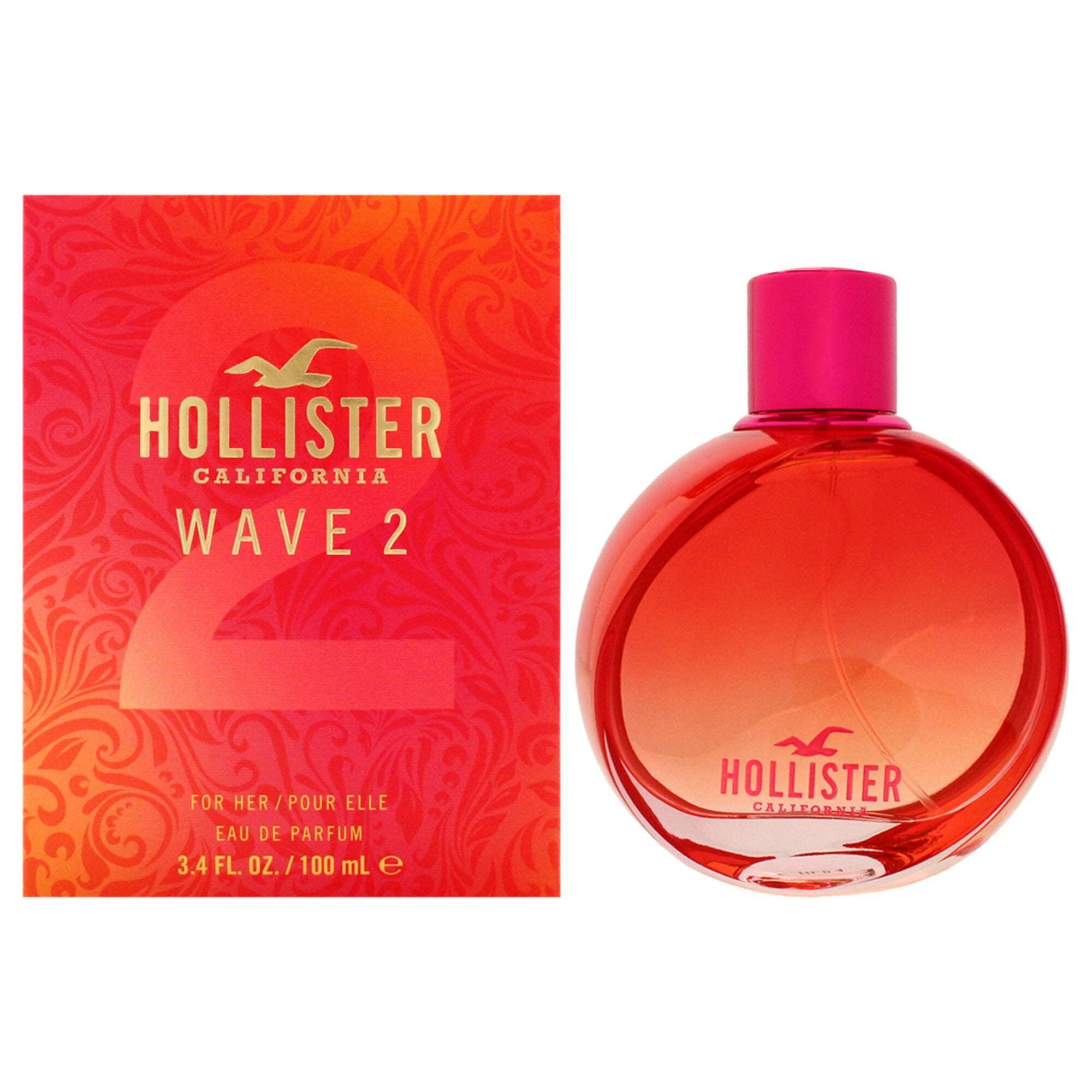 Wave 2 by Hollister for Women - 3.4 oz EDP Spray, See Description, hi-res image number 0