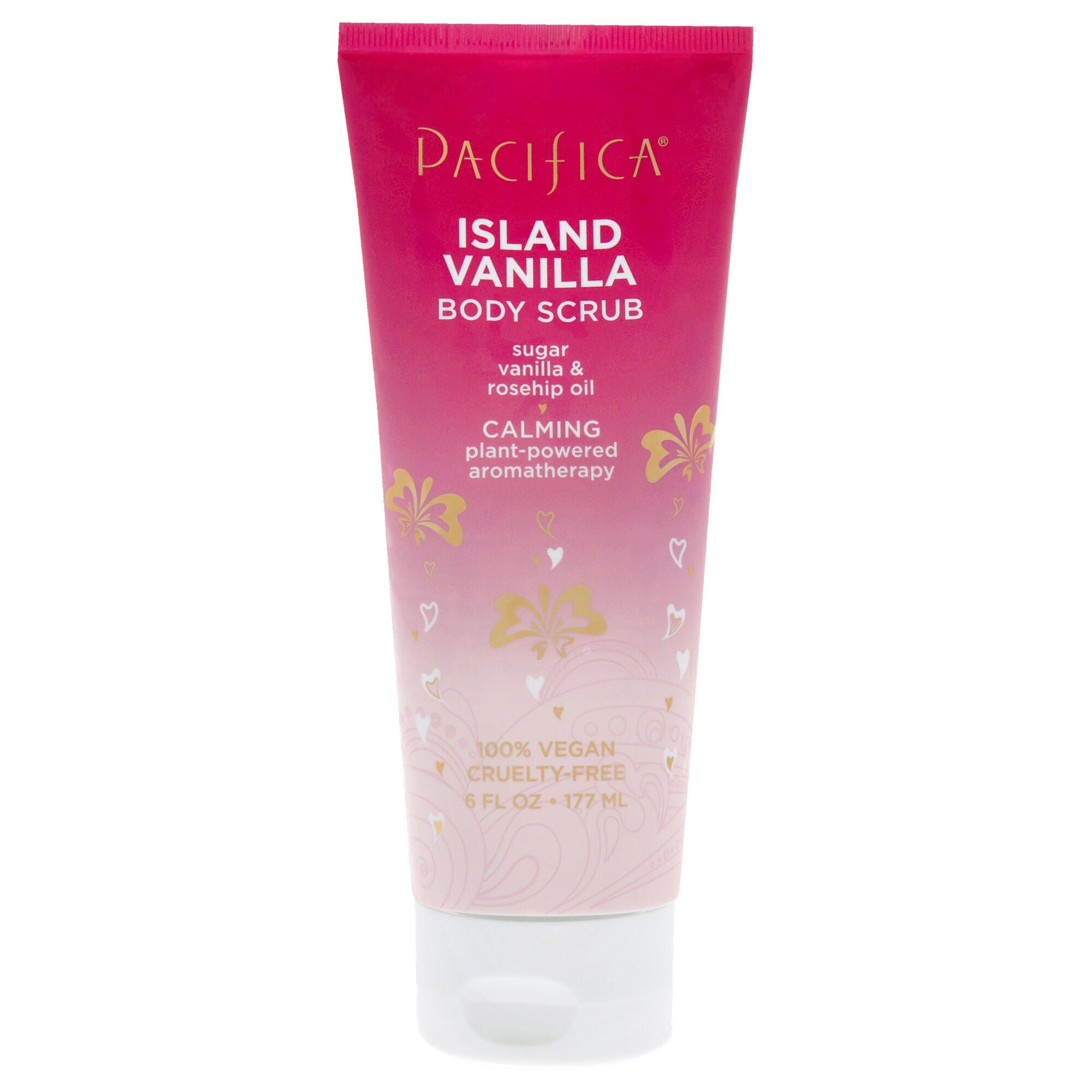 Body Scrub - Island Vanilla by Pacifica for Women - 6 oz Body Scrub, White, hi-res image number 0