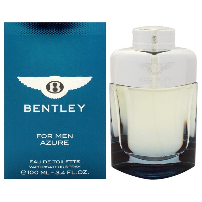 Bentley Azure by Bentley for Men - 3.4 oz EDT Spray, NA, hi-res image number null