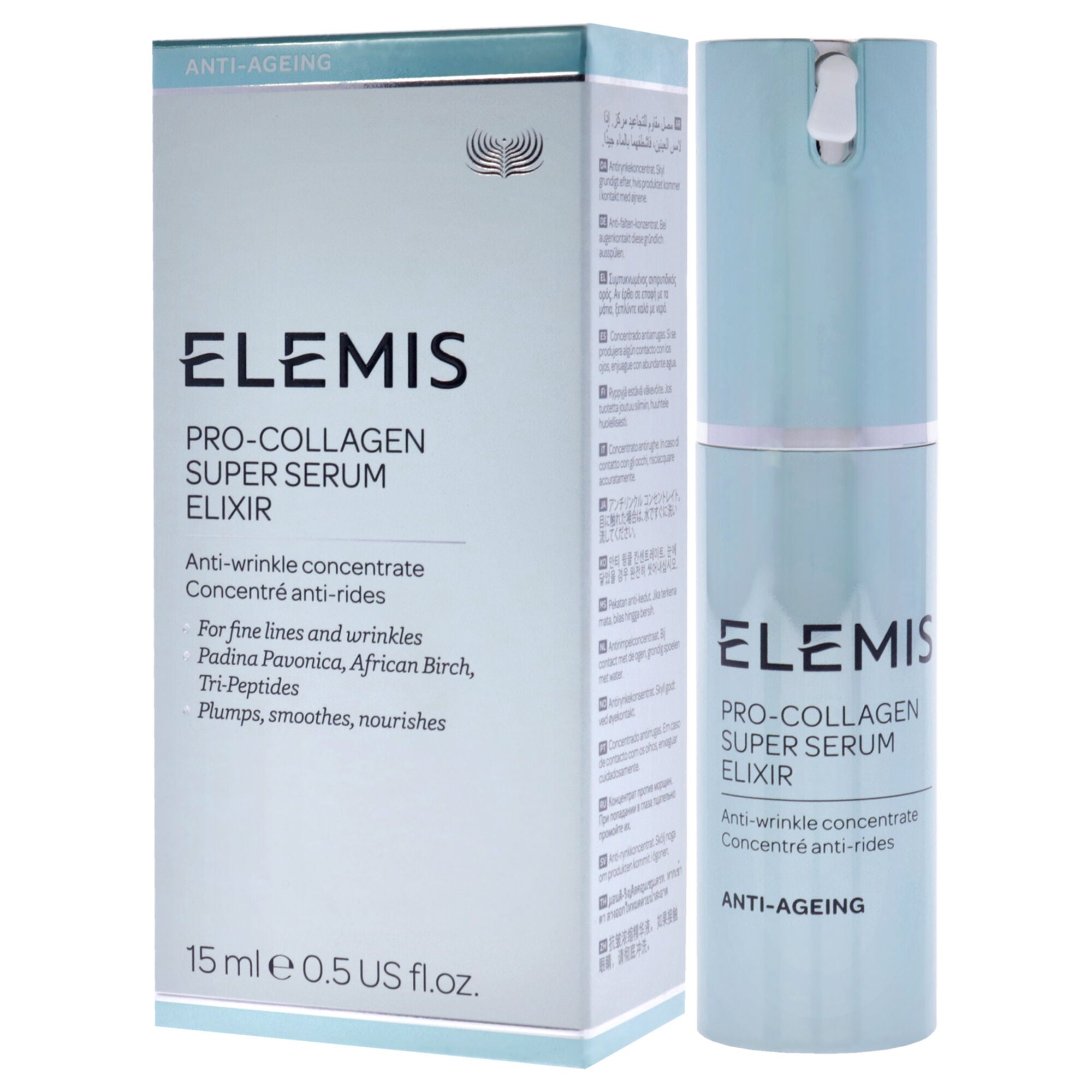 Pro Collagen Super Serum Elixir by Elemis for Women - 0.5 oz Serum, , alternate image number 7