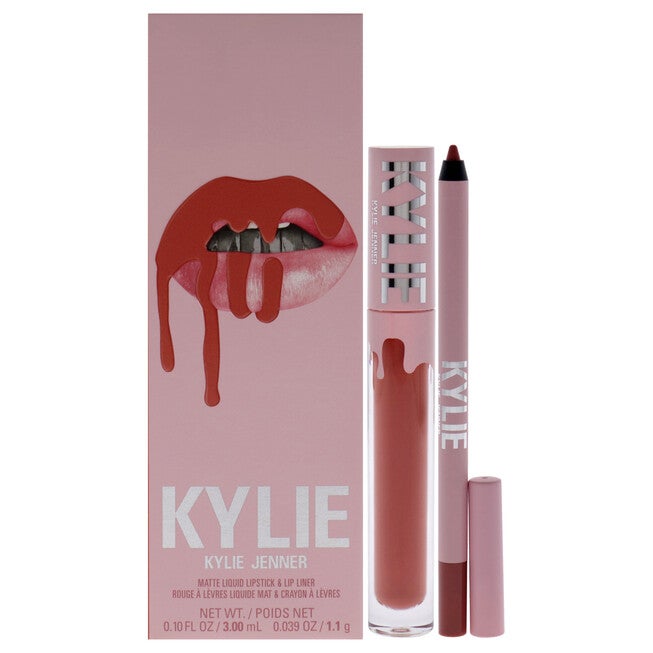 Matte Lip Kit - 505 Autumn by Kylie Cosmetics for Women - 2 Pc 0.10oz Matte Liquid Lipstick, 0.039oz Lip Liner, , alternate image number null