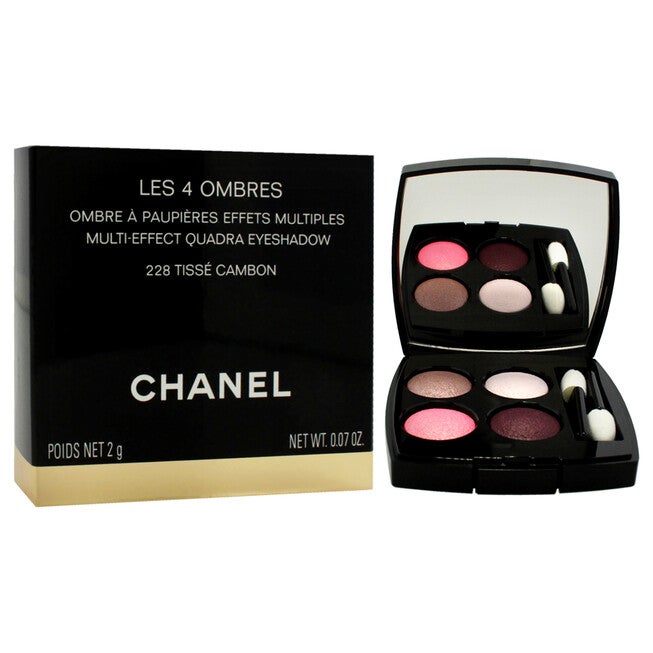 Les 4 Ombres Multi-Effect Quadra Eyeshadow - 228 Tisse Cambon by Chanel for Women - 0.07 oz Eyeshadow, NA, alternate image number null