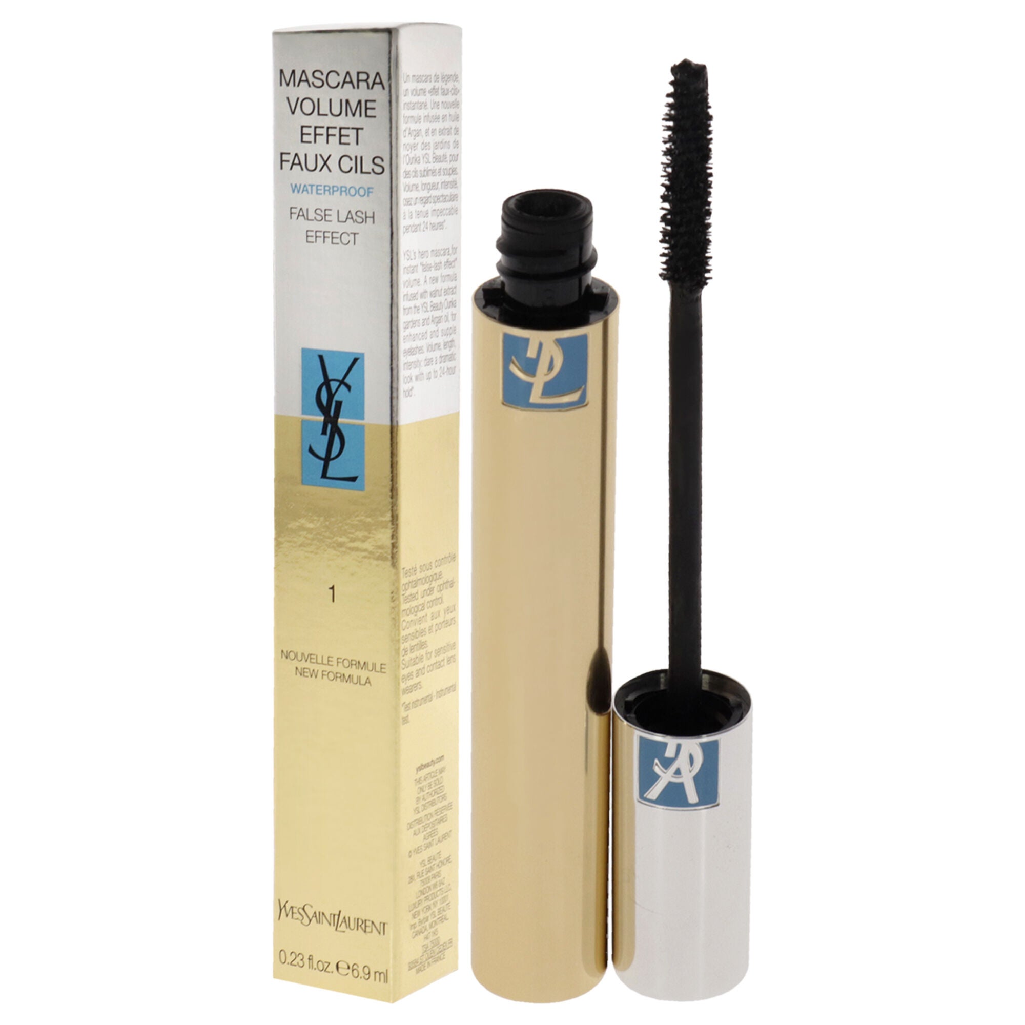 Mascara Volume Effet Faux Cils Waterproof Luxurious Mascara - 1 Charcoal Black by Yves Saint Laurent for Women - 0.23 oz Mascara, , alternate image number 7