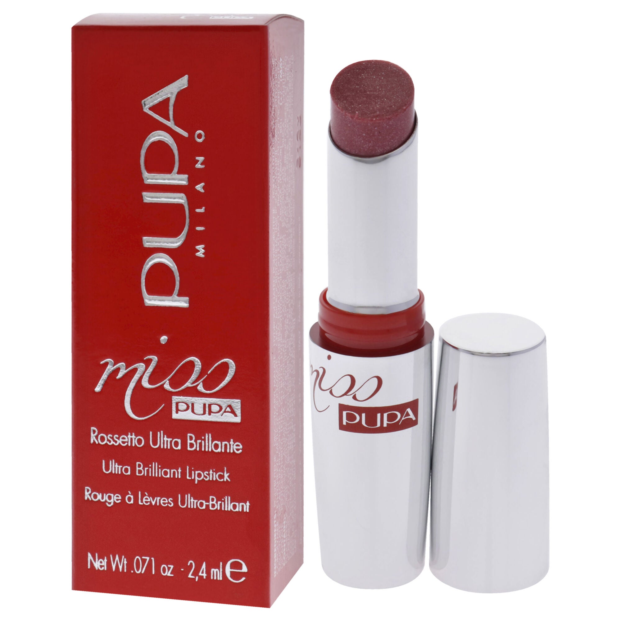 Miss Pupa Ultra Brilliant Lipstick - 200 Pink Sorbet by Pupa Milano for Women - 0.071 oz Lipstick, See Description, alternate image number 3