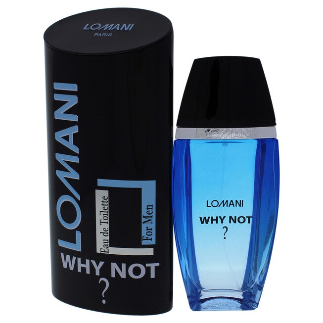 Lomani Why Not by Lomani for Men - 3.3 oz EDT Spray, , alternate image number null
