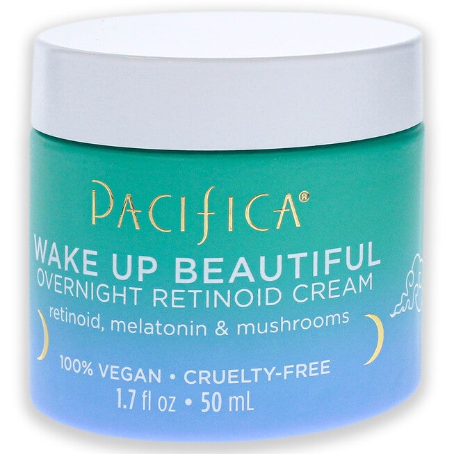 Wake Up Beautiful Overnight Retinoid Cream by Pacifica for Unisex - 1.7 oz Cream, NA, alternate image number null
