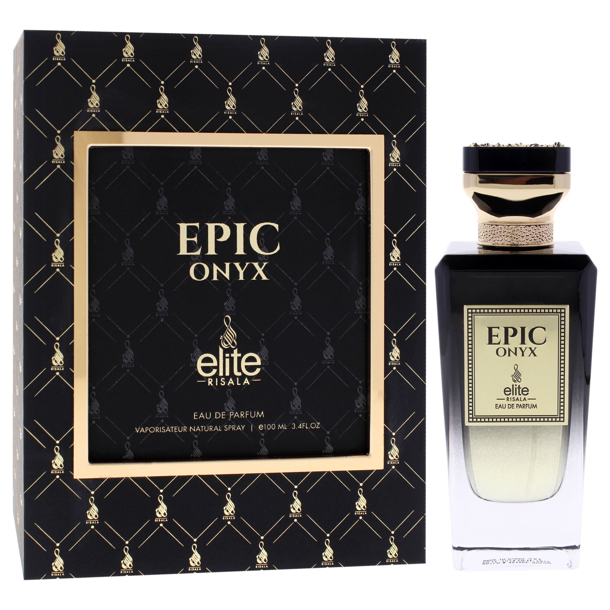 Elite - Epic Onyx by Risala for Unisex - 3.4 oz EDP Spray, Clear, alternate image number 2