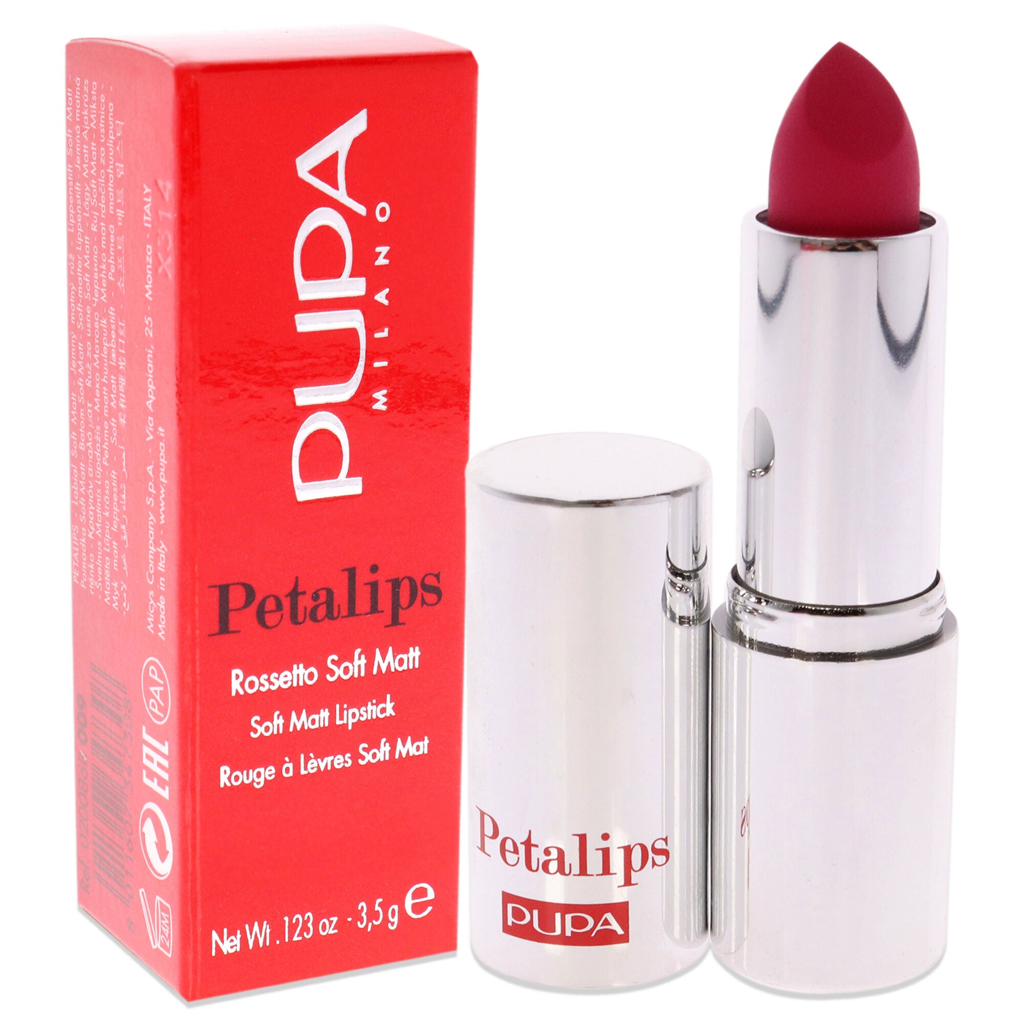 Petalips Soft Matt Lipstick - 009 Soft Cyclamen by Pupa Milano for Women - 0.123 oz Lipstick, See Description, alternate image number 1