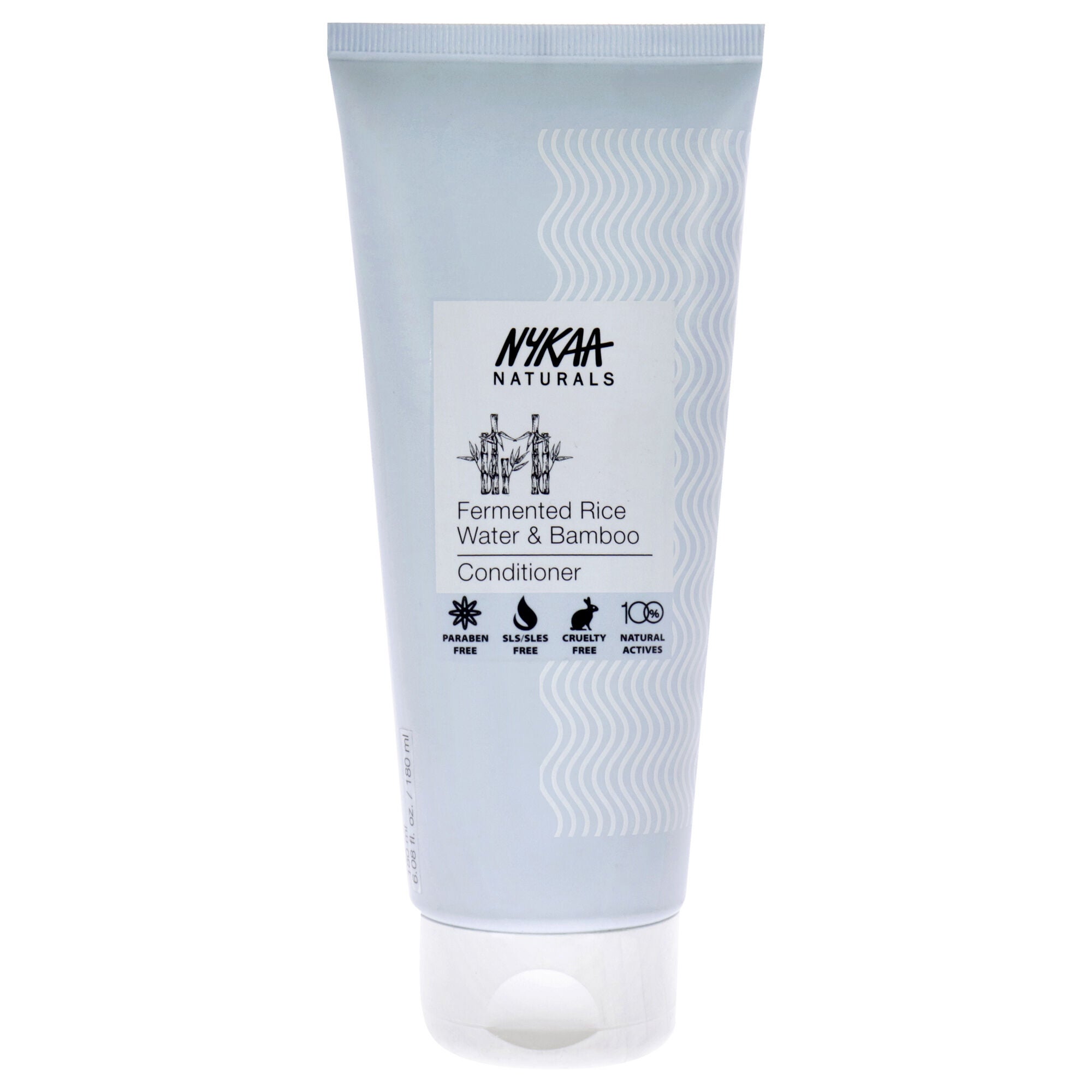 Conditioner - Fermented Rice Water and Bamboo by Nykaa Naturals for Women - 6.08 oz Conditioner, See Description, hi-res image number 0