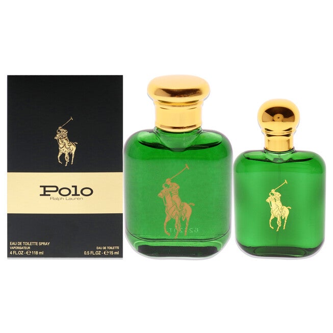 Polo Green by Ralph Lauren for Men - 2 Pc Gift Set 4oz EDT Spray, 0.5oz EDT spray, , alternate image number null