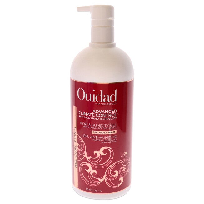 Advanced Climate Control Heat and Humidity Gel - Strong Hold by Ouidad for Unisex - 33.8 oz Gel, NA, hi-res image number null