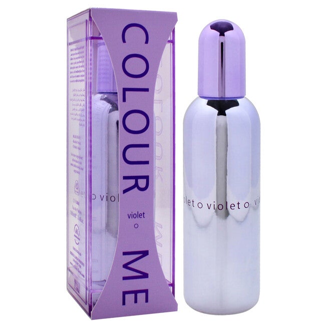 Colour Me Violet by Milton-Lloyd for Women - 3.4 oz EDP Spray, See Description, alternate image number 2
