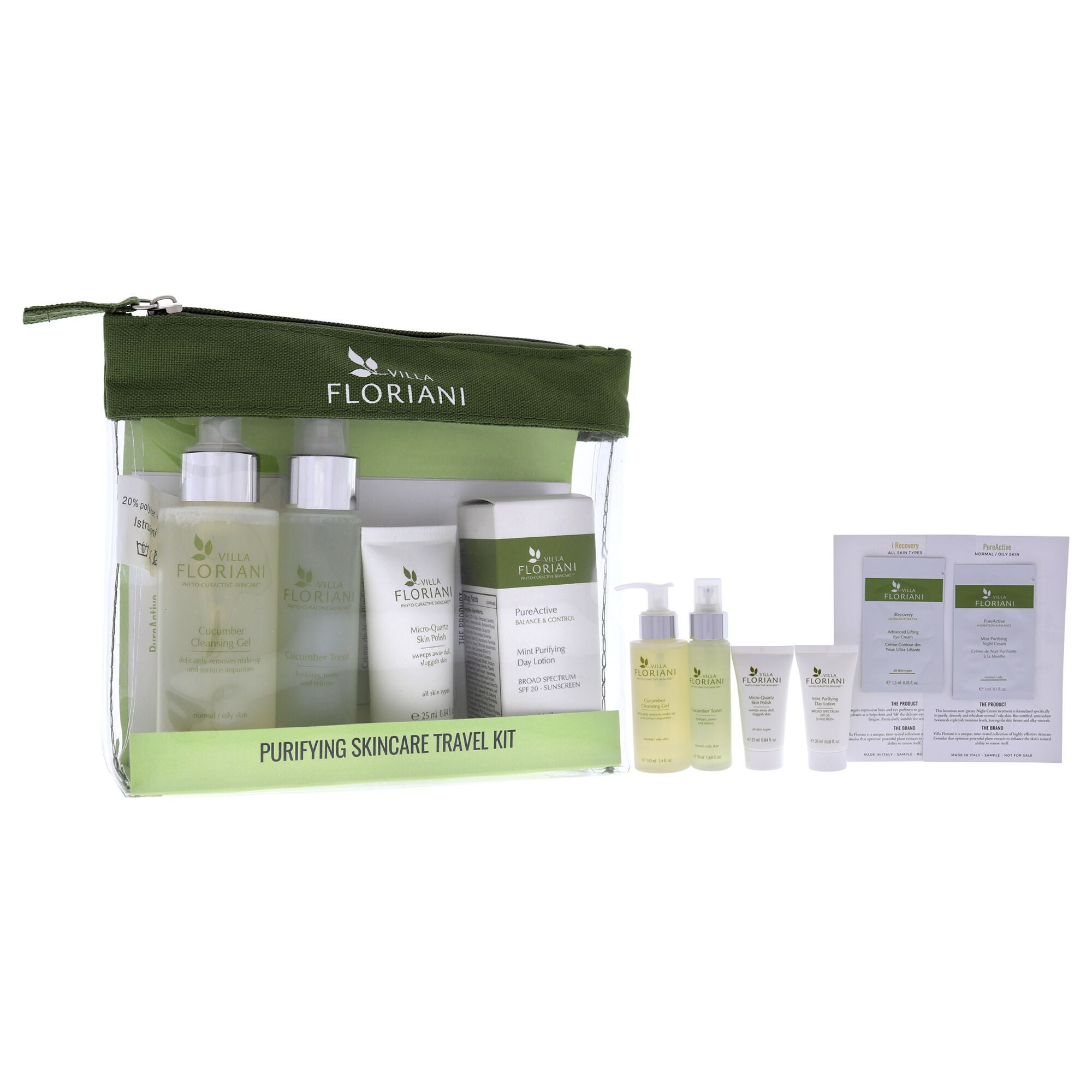 Purifying Skincare Travel Kit by Villa Floriani for Women - 6 Pc Gift Set, , alternate image number 5