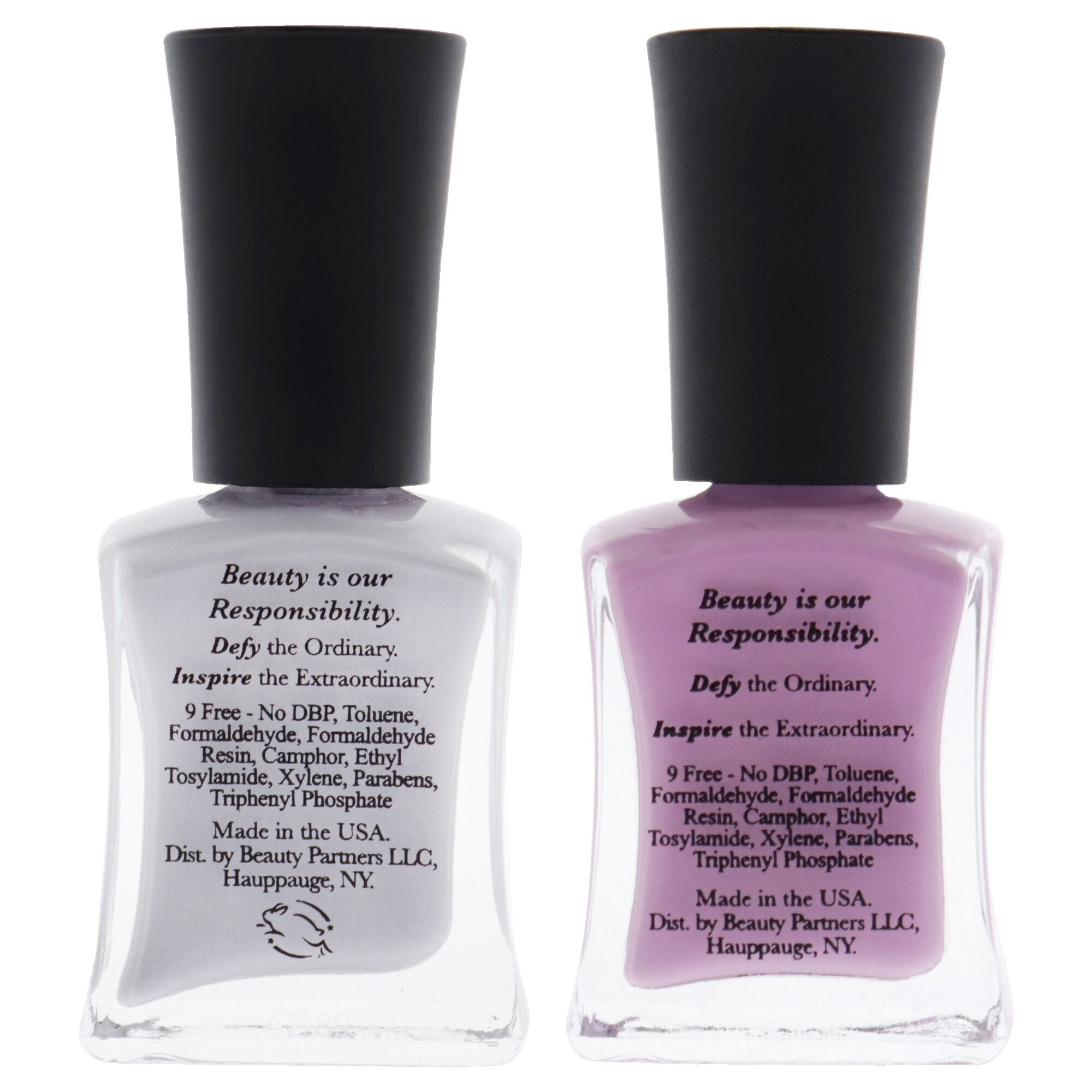 Wear Resistant Nail Lacquer Kit by Defy and Inspire for Women - 2 Pc Kit 0.5oz Nail Polish - 246 Sublebrity, 0.5oz Nail Polish - 144 Pack Your Knives, Multi, alternate image number 1