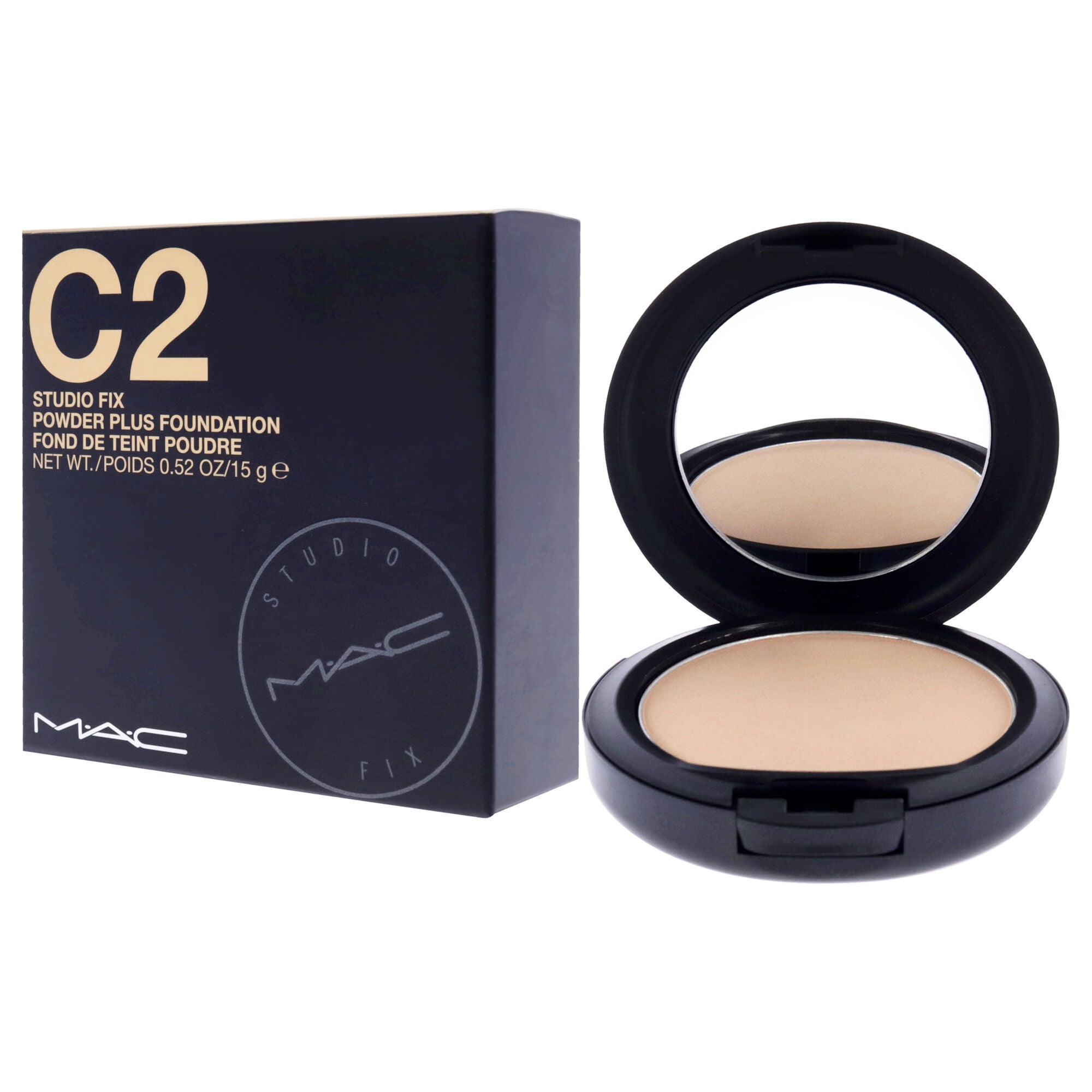 Studio Fix Powder Plus Foundation - C2 by MAC for Women - 0.52 oz Foundation, , alternate image number 8