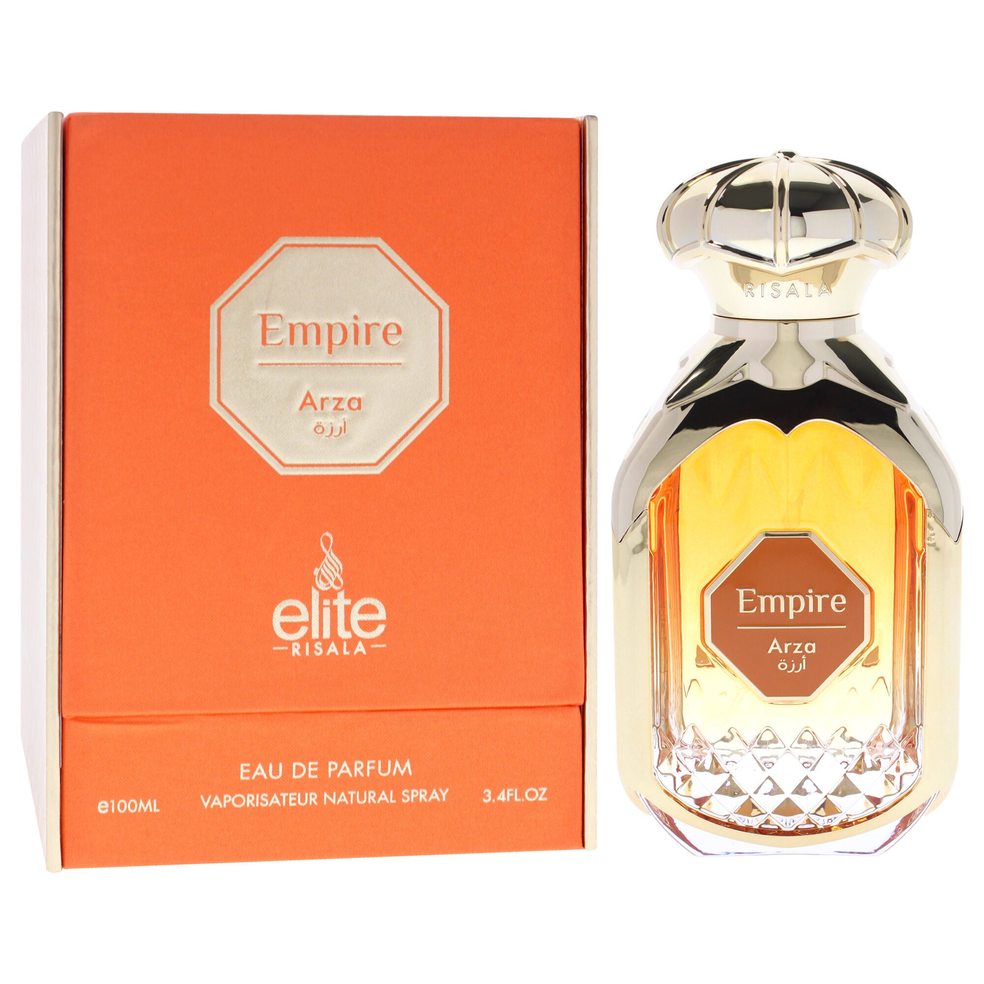 Elite - Empire Arza by Risala for Unisex - 3.4 oz EDP Spray, Clear, alternate image number 2