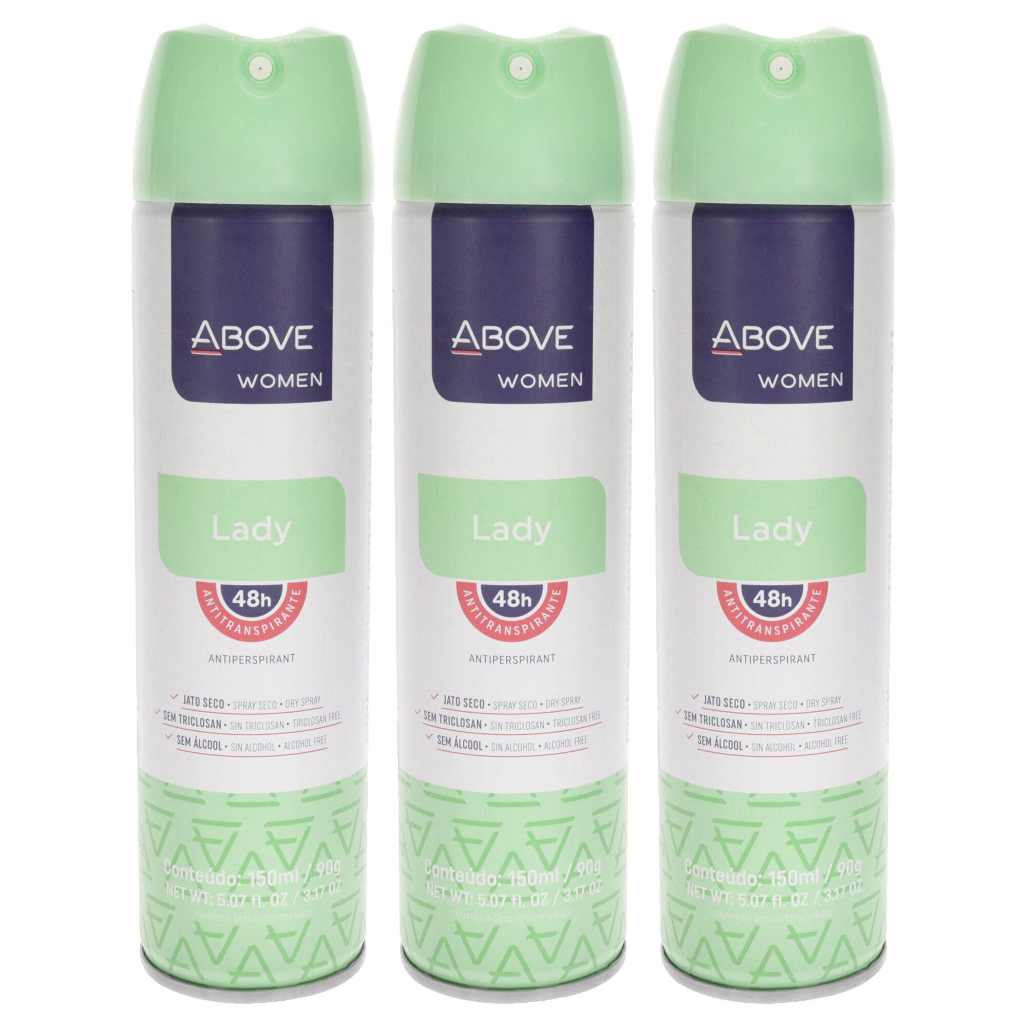 48 Hours Antiperspirant Deodorant - Lady by Above for Women - 3.17 oz Deodorant Spray - Pack of 3, See Description, hi-res image number 0
