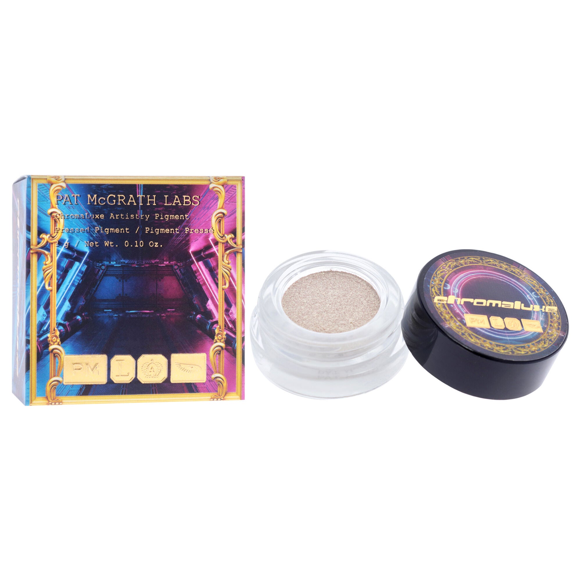 Chromaluxe Artistry Pigment - Golden Seductress by Pat Mcgrath Labs for Women - 0.10 oz Makeup, White, alternate image number 2