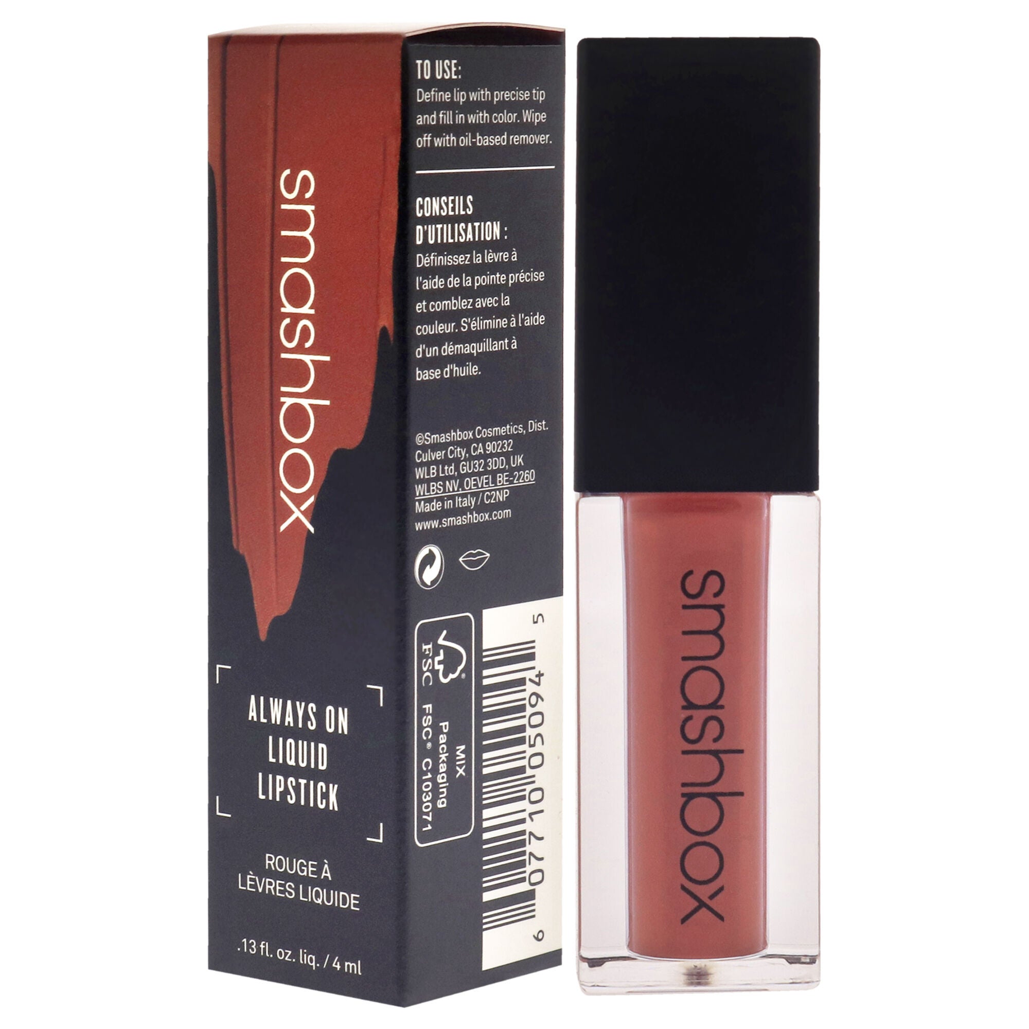 Always On Liquid Lipstick - Drivers Seat by SmashBox for Women - 0.13 oz Lipstick, , alternate image number 8