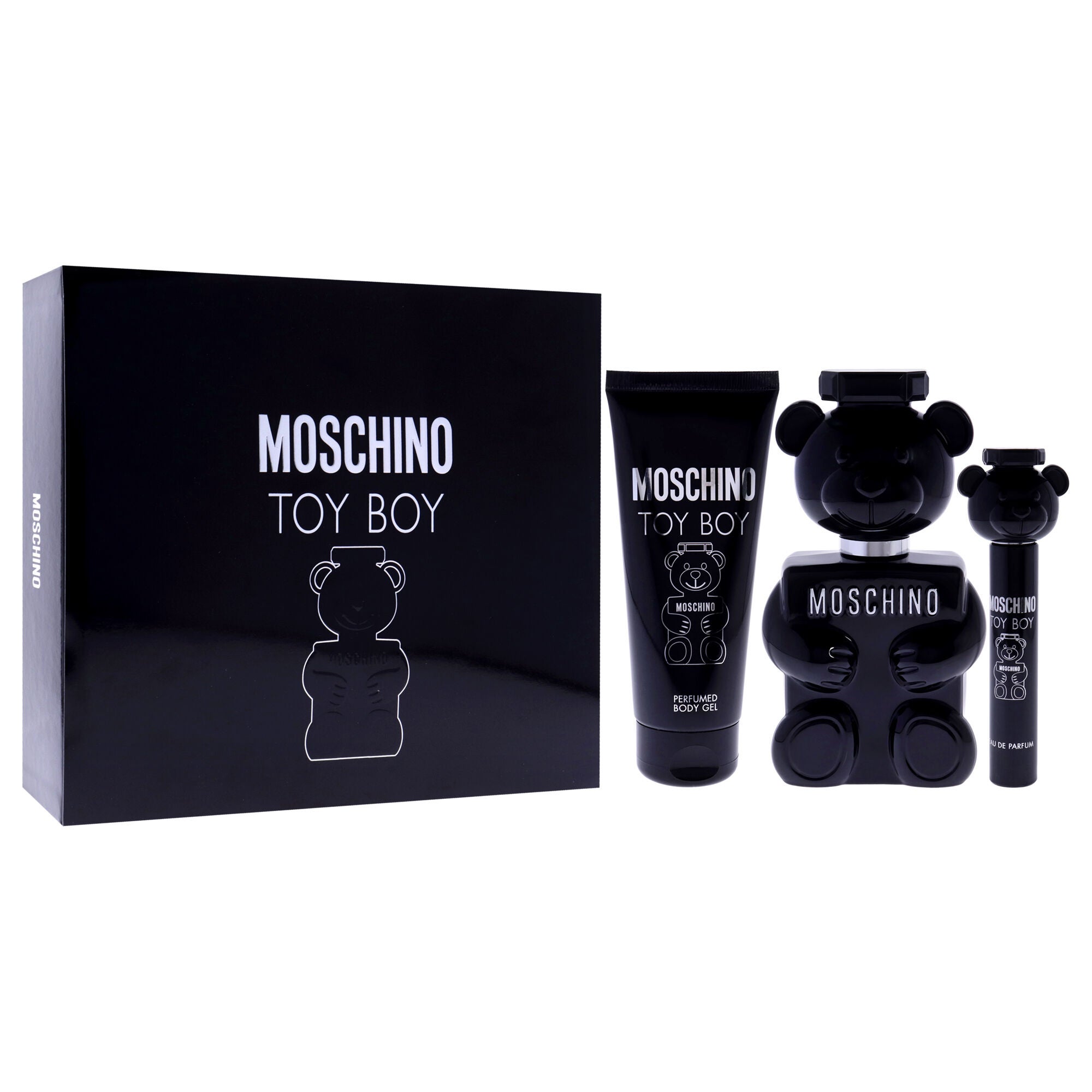 Moschino Toy Boy by Moschino for Men - 3 Pc Gift Set 3.4oz EDP Spray, 0.34oz EDP Spray, 3.4oz Body Gel, See Description, alternate image number 2