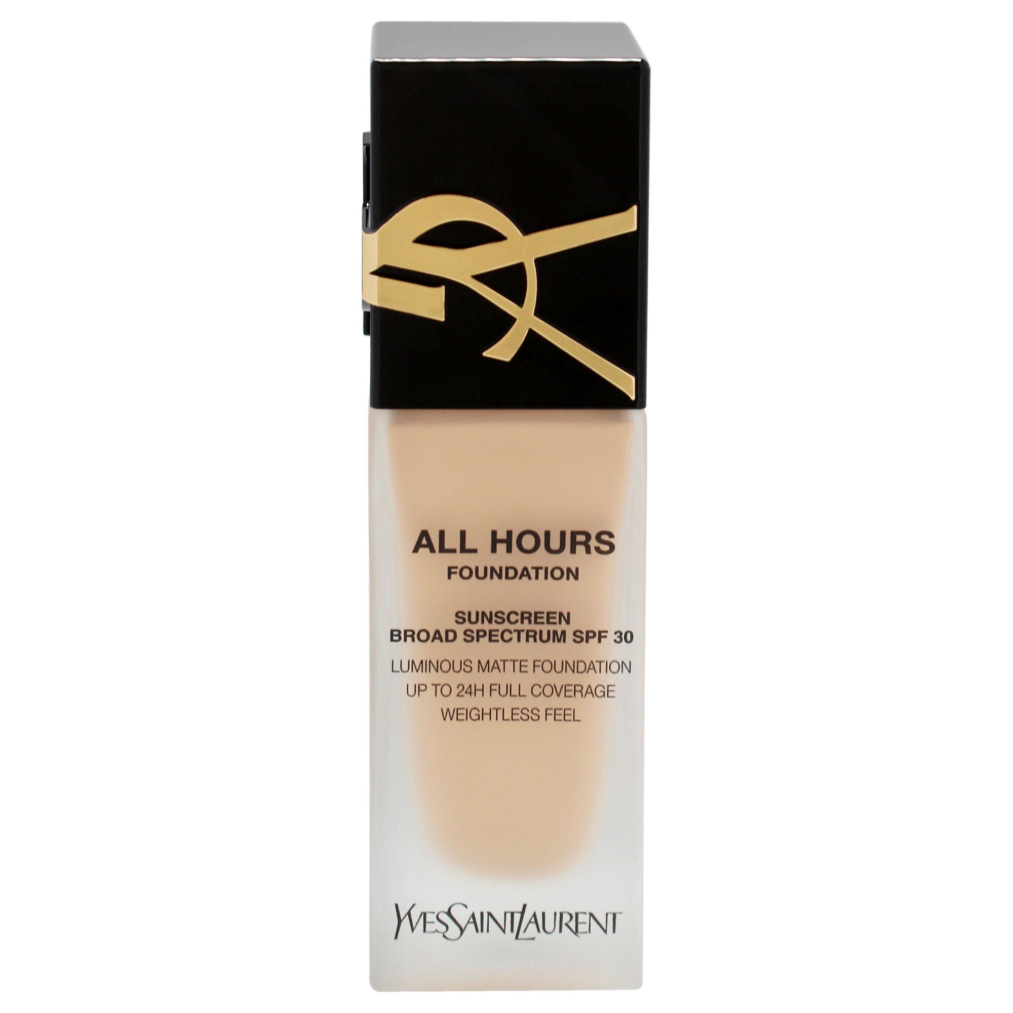 All Hours Foundation SPF 30 - LW7 Light Warm by Yves Saint Laurent for Women - 0.84 oz Foundation, See Description, alternate image number 4