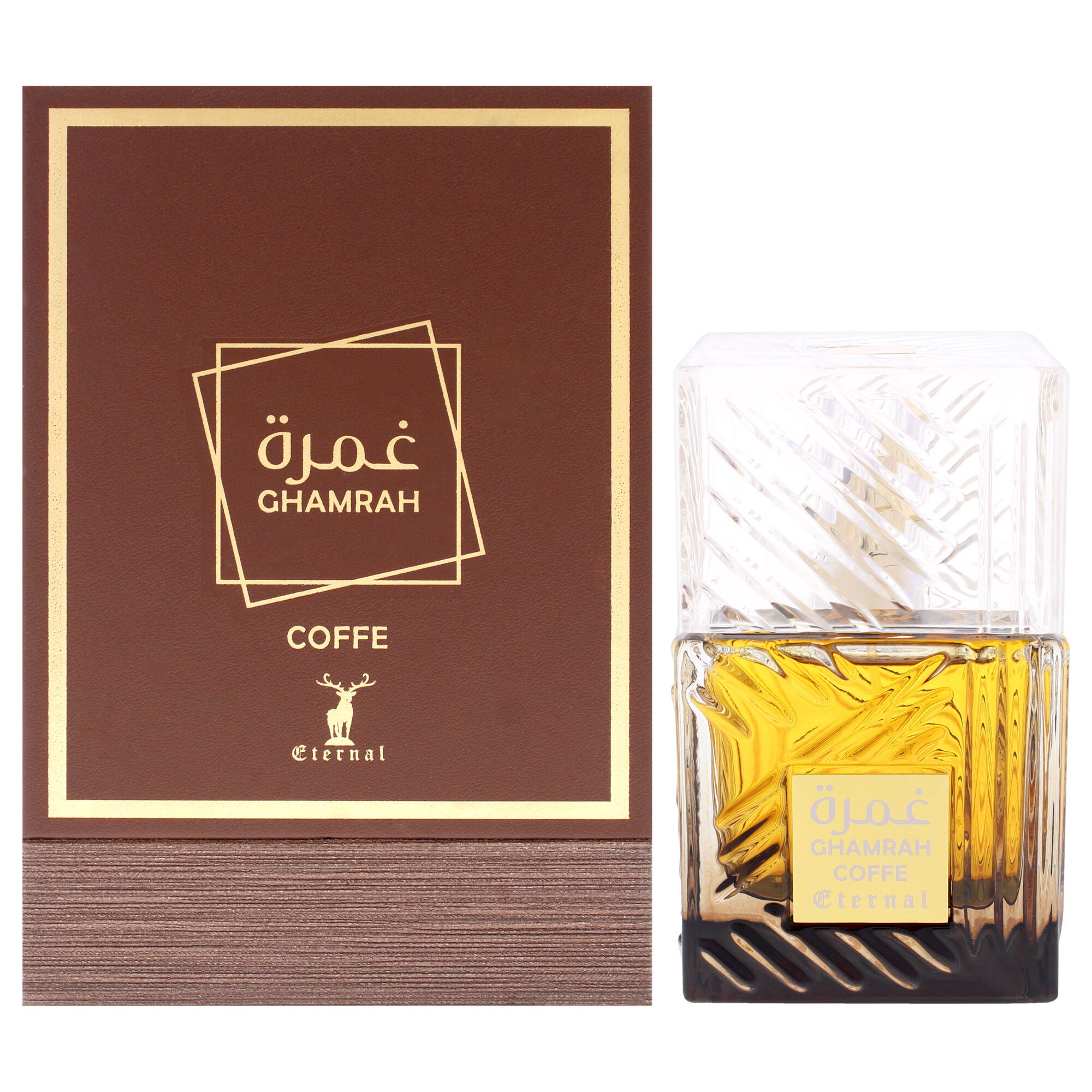 Eternal Collection - Ghamrah Coffe by Khalis for Men - 3.4 oz EDP Spray, Clear, hi-res image number 0