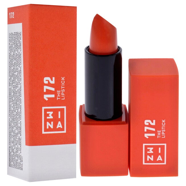 The Lipstick - 172 Bright Sunset Orange by 3INA for Women - 0.16 oz Lipstick, NA, alternate image number null