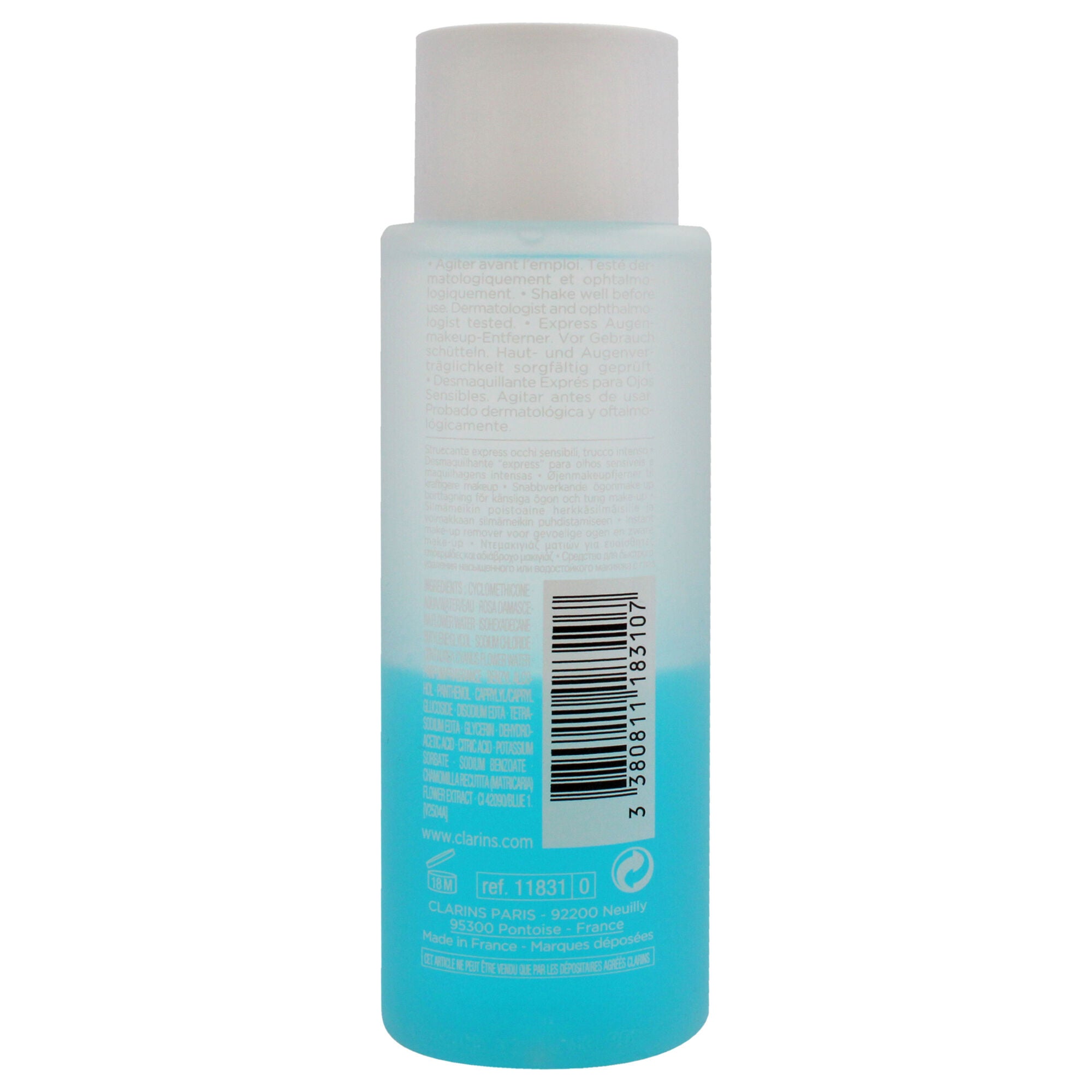 Instant Eye Makeup Remover by Clarins for Unisex - 4.2 oz Makeup Remover, , alternate image number 3