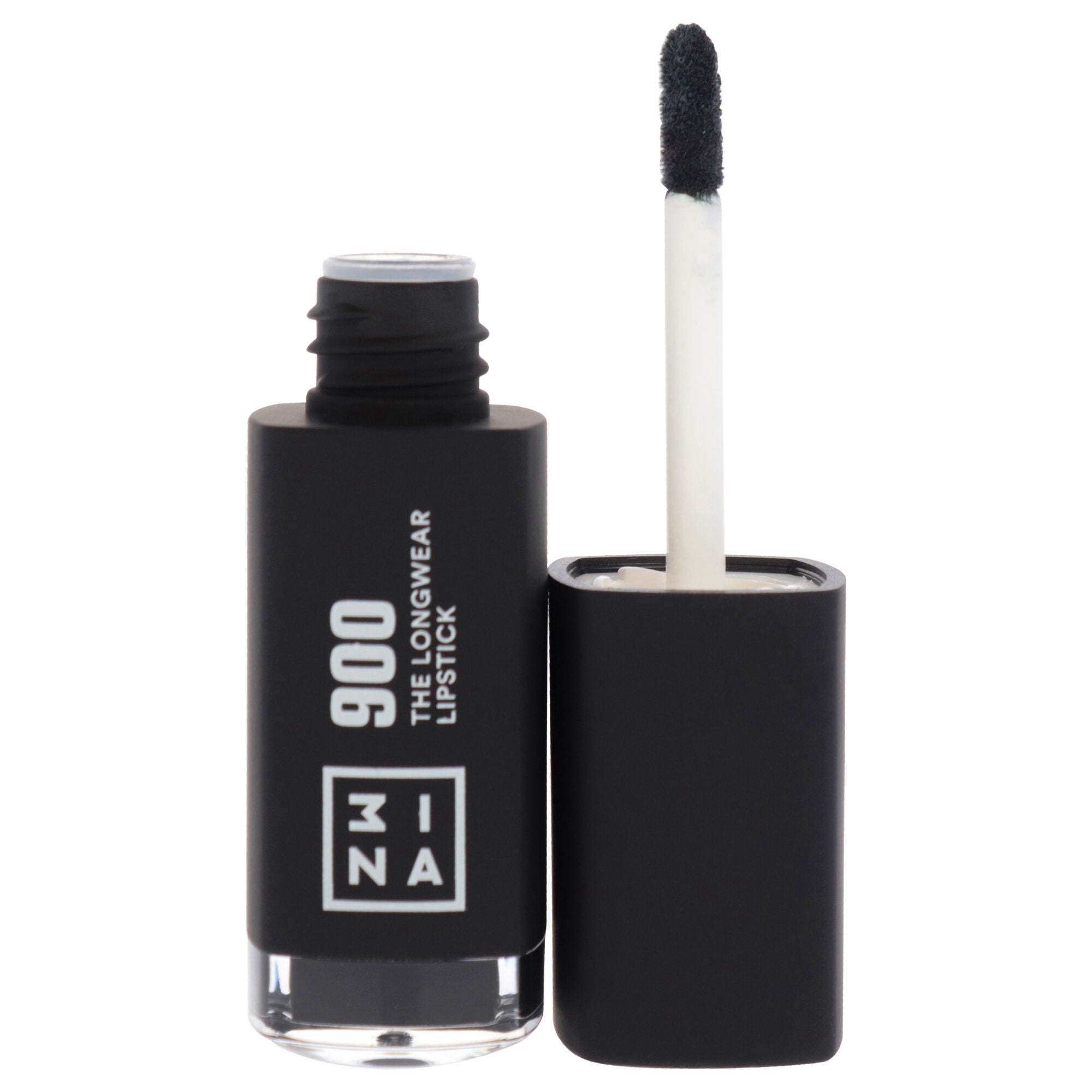 The Longwear Lipstick - 900 Black by 3INA for Women - 0.20 oz Lipstick, See Description, alternate image number 4
