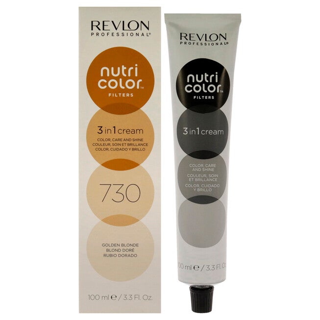 Nutri Color Cream - 730 Golden Blonde by Revlon for Unisex - 3.3 oz Hair Color, NA, hi-res image number null