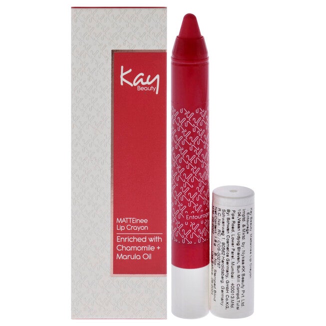 Matteinee Matte Lip Crayon Lipstick - Entourage by Kay Beauty for Women - 0.06 oz Lipstick, See Description, hi-res image number 0