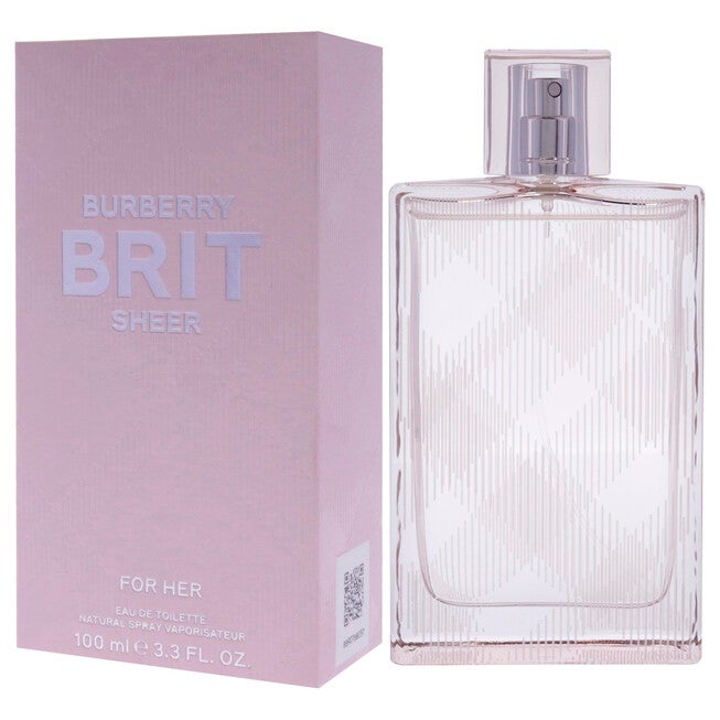 Burberry Brit Sheer by Burberry for Women - 3.3 oz EDT Spray, , alternate image number null
