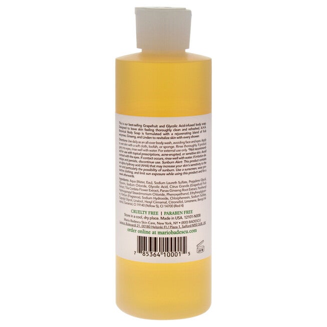 AHA Botanical Body Soap by Mario Badescu for Unisex - 8 oz Soap, , alternate image number null