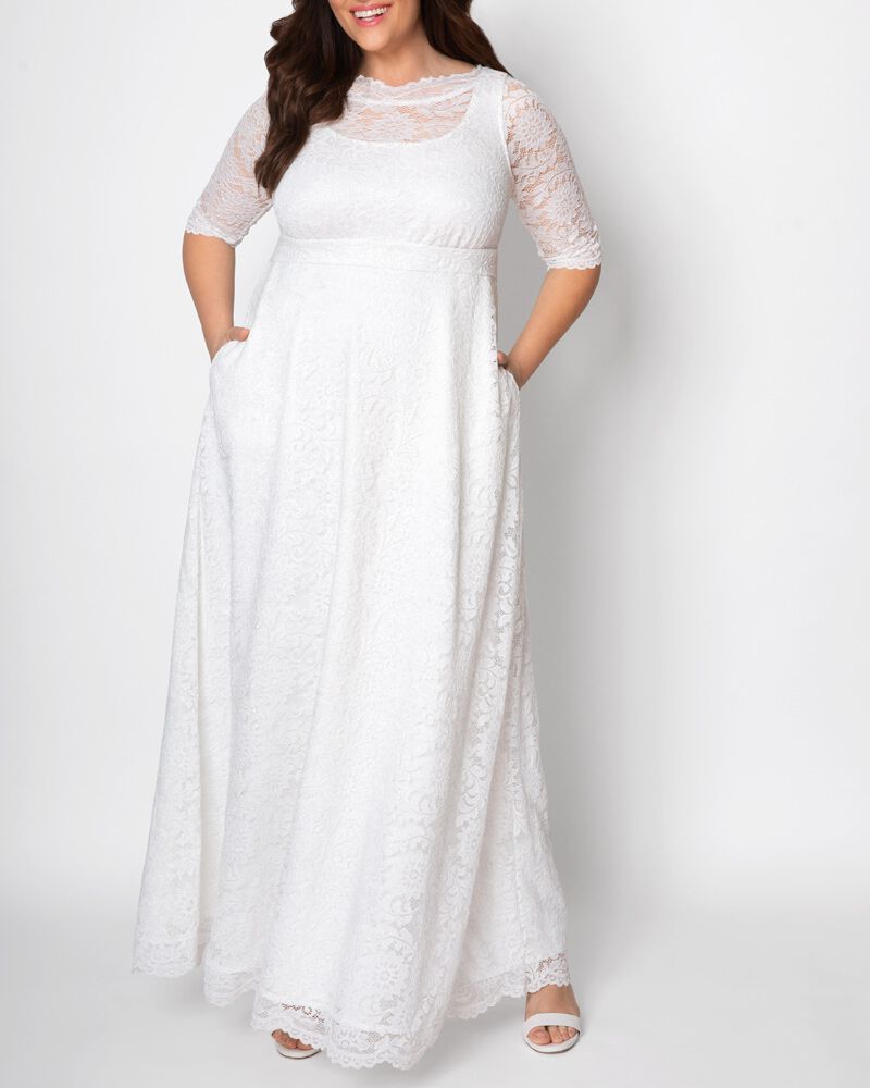Woman within wedding dresses hotsell