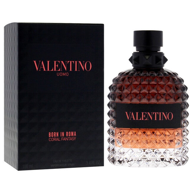 Uomo Born In Roma Coral Fantasy by Valentino for Men - 3.4 oz EDT Spray, NA, alternate image number null