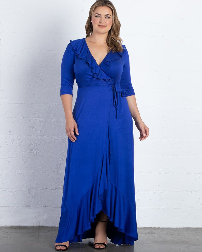 Maritime Maxi Dress, Cobalt Blue, hi-res image number 0