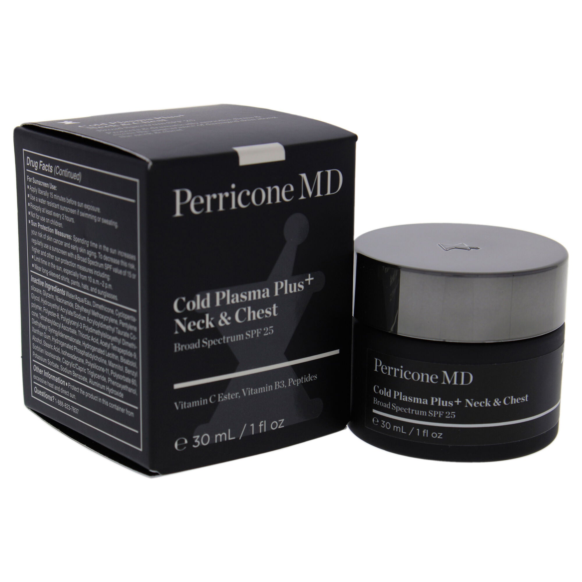 Cold Plasma Plus Neck and Chest SPF 25 by Perricone MD for Unisex - 1 oz Moisturizer, , alternate image number 7