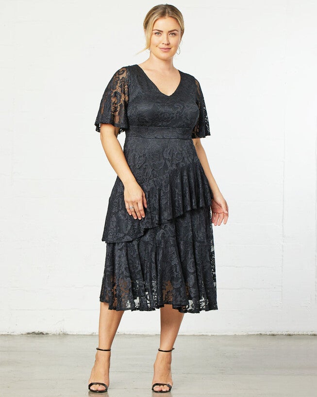 Lace Affair Cocktail Dress, , alternate image number null