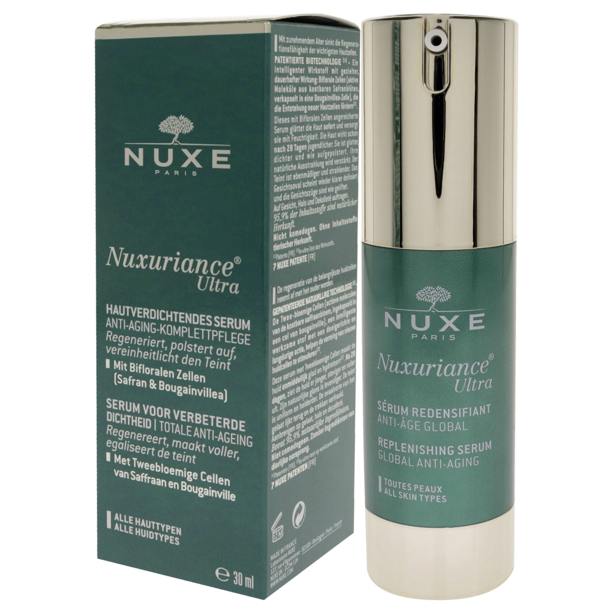Nuxuriance Ultra Global Anti-Aging Serum - All Skin Type by Nuxe for Unisex - 1 oz Serum, See Description, alternate image number 3