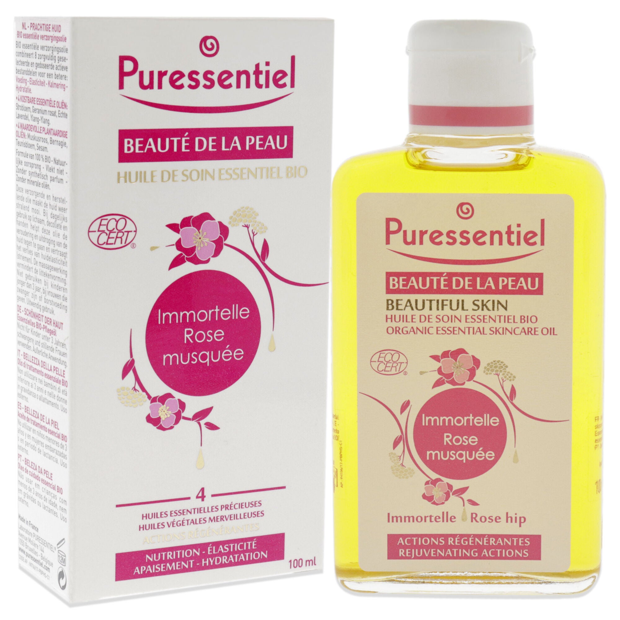 Organic Essential Skincare Oil by Puressentiel for Unisex - 3.4 oz Oil, See Description, alternate image number 2