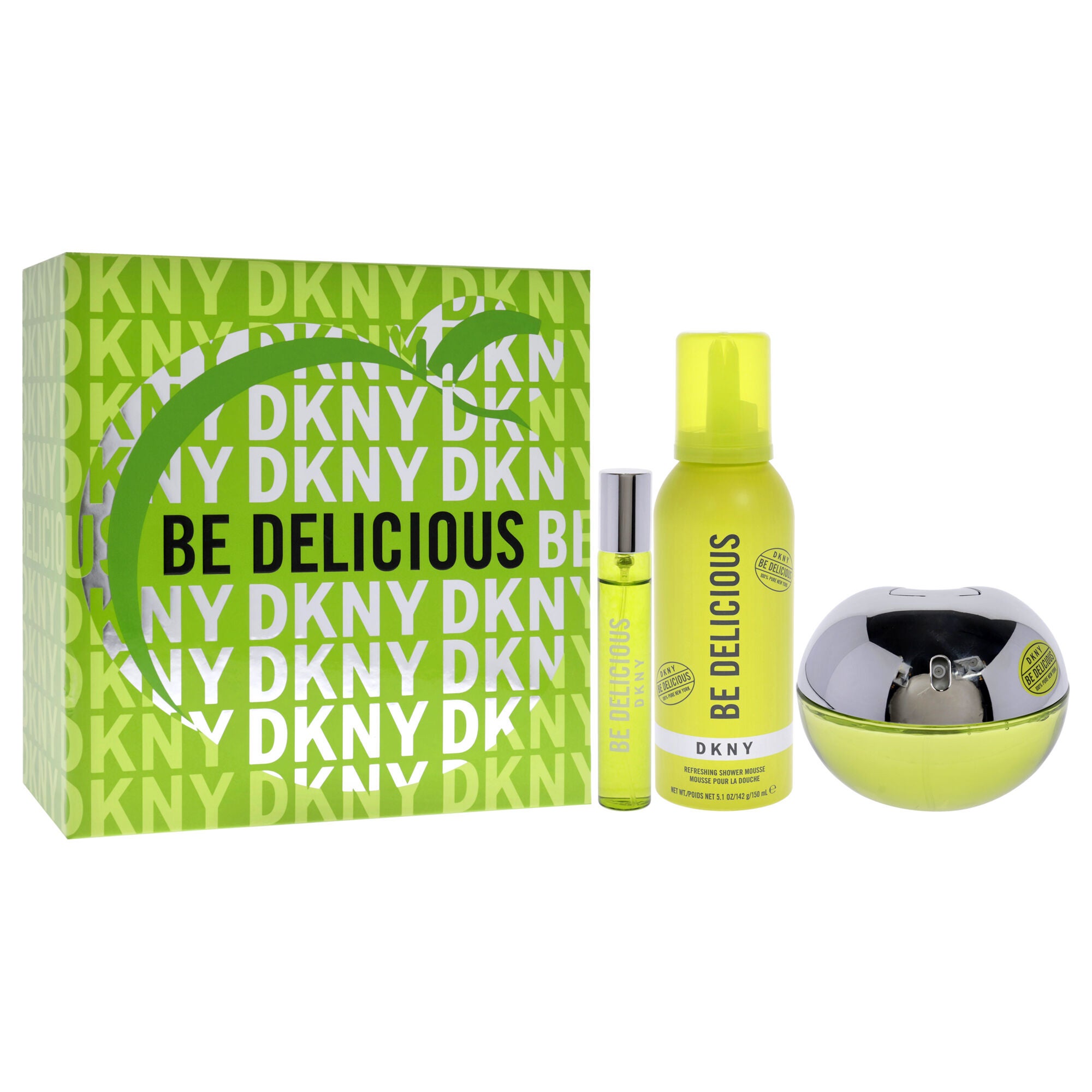 Be Delicious by Donna Karan for Women - 3 Pc Gift Set 3.4oz EDP Spray, 0.5oz EDP Spray, 5.1oz Shower Mousse, , alternate image number 6